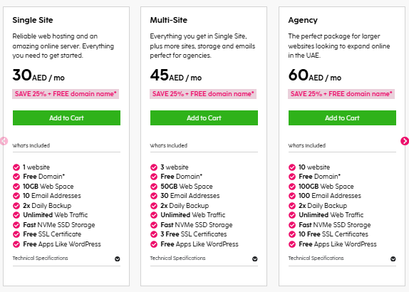 Tasjeel Hosting PLAN 