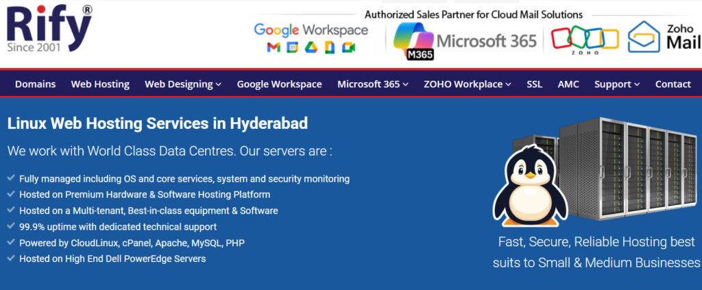 Best Web Hosting in Hyderabad