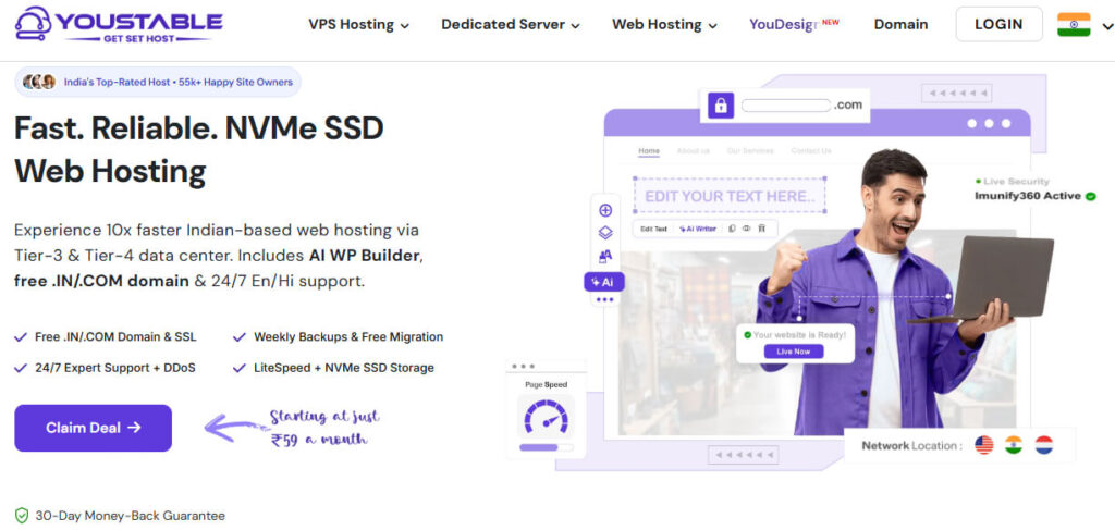 YouStable Web Hosting