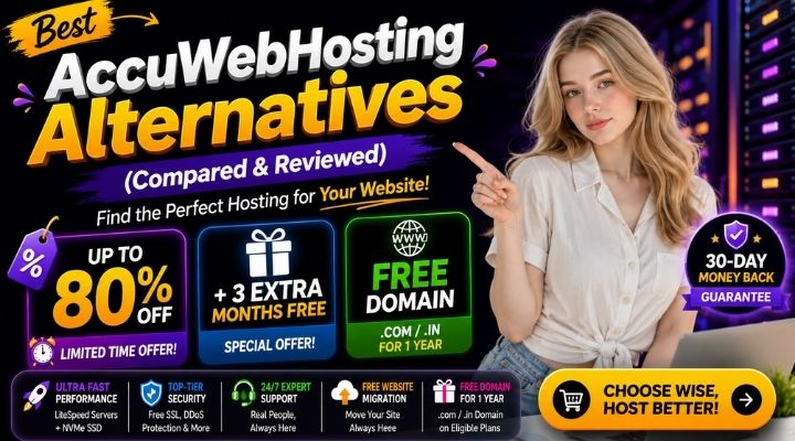Best AccuWebHosting Alternatives