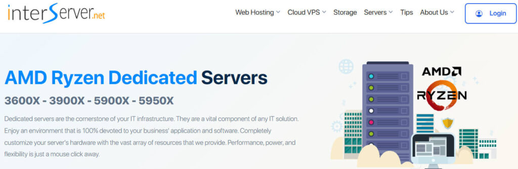 InterServer AMD Dedicated Server