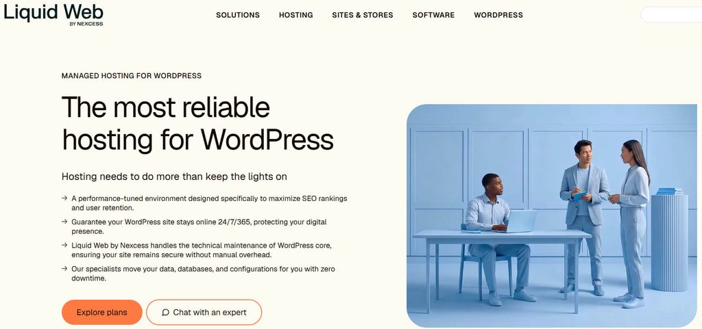 LiquidWeb WordPress Hosting