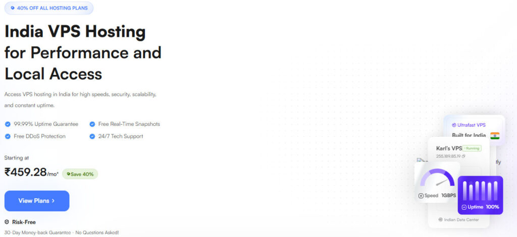 Best VPS Hosting India